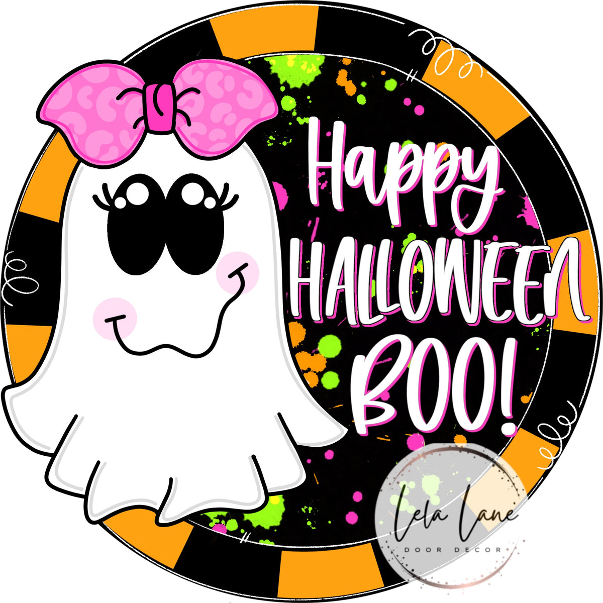 Happy Halloween Boo (LL114)