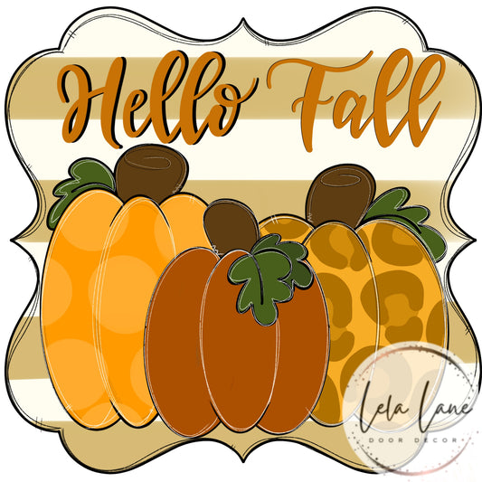 Hello Fall Square (LL127)