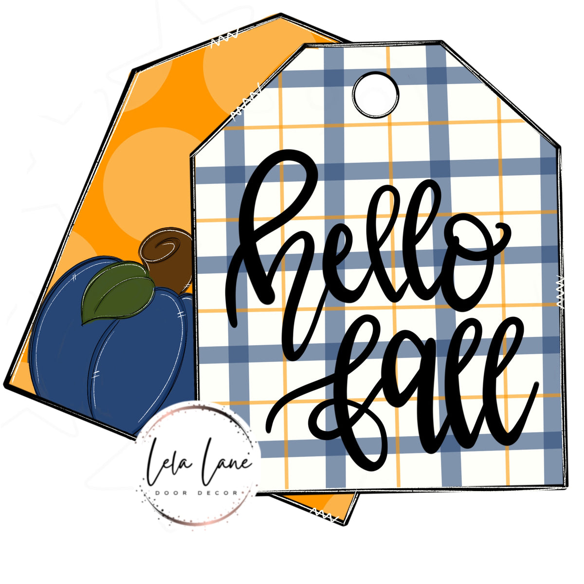 Hello Fall Tags (LL129)