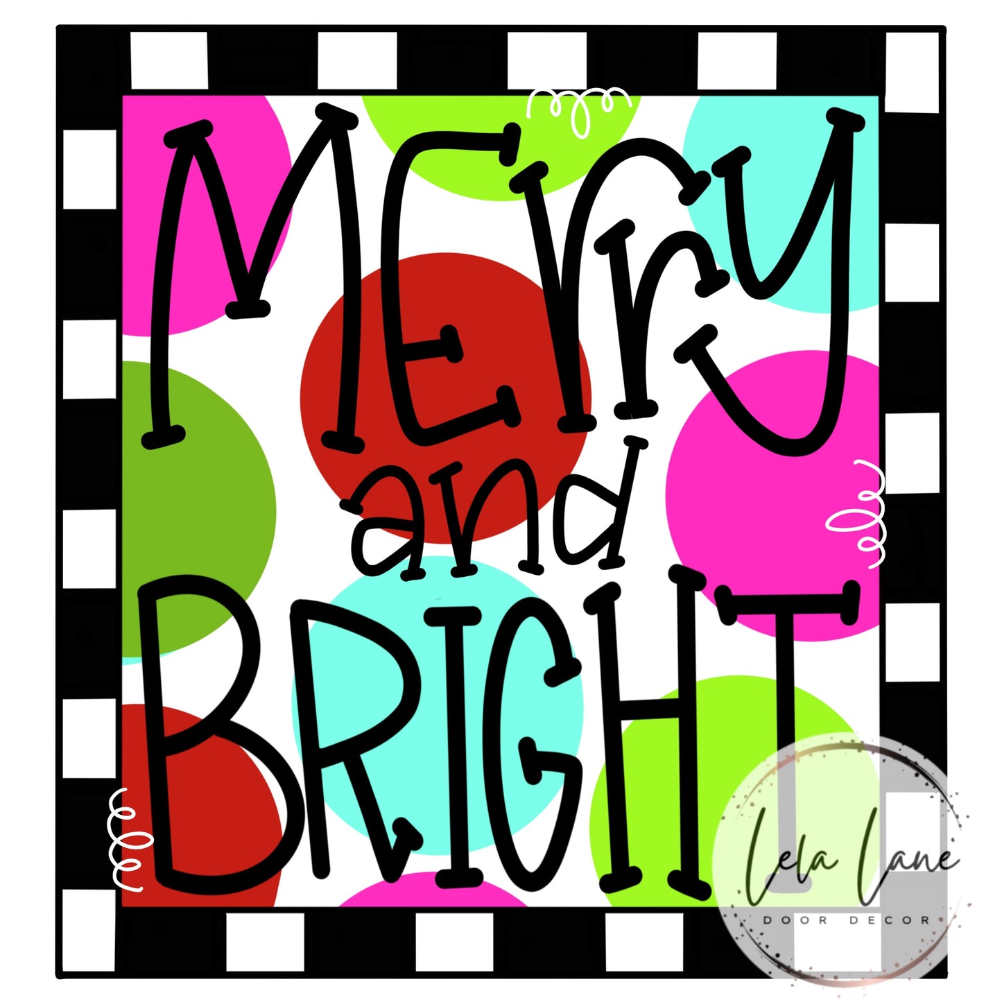 Merry & Bright Square (LL163)