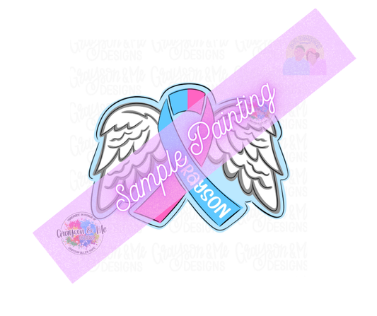 Awareness Ribbon - Laser Ready SVG