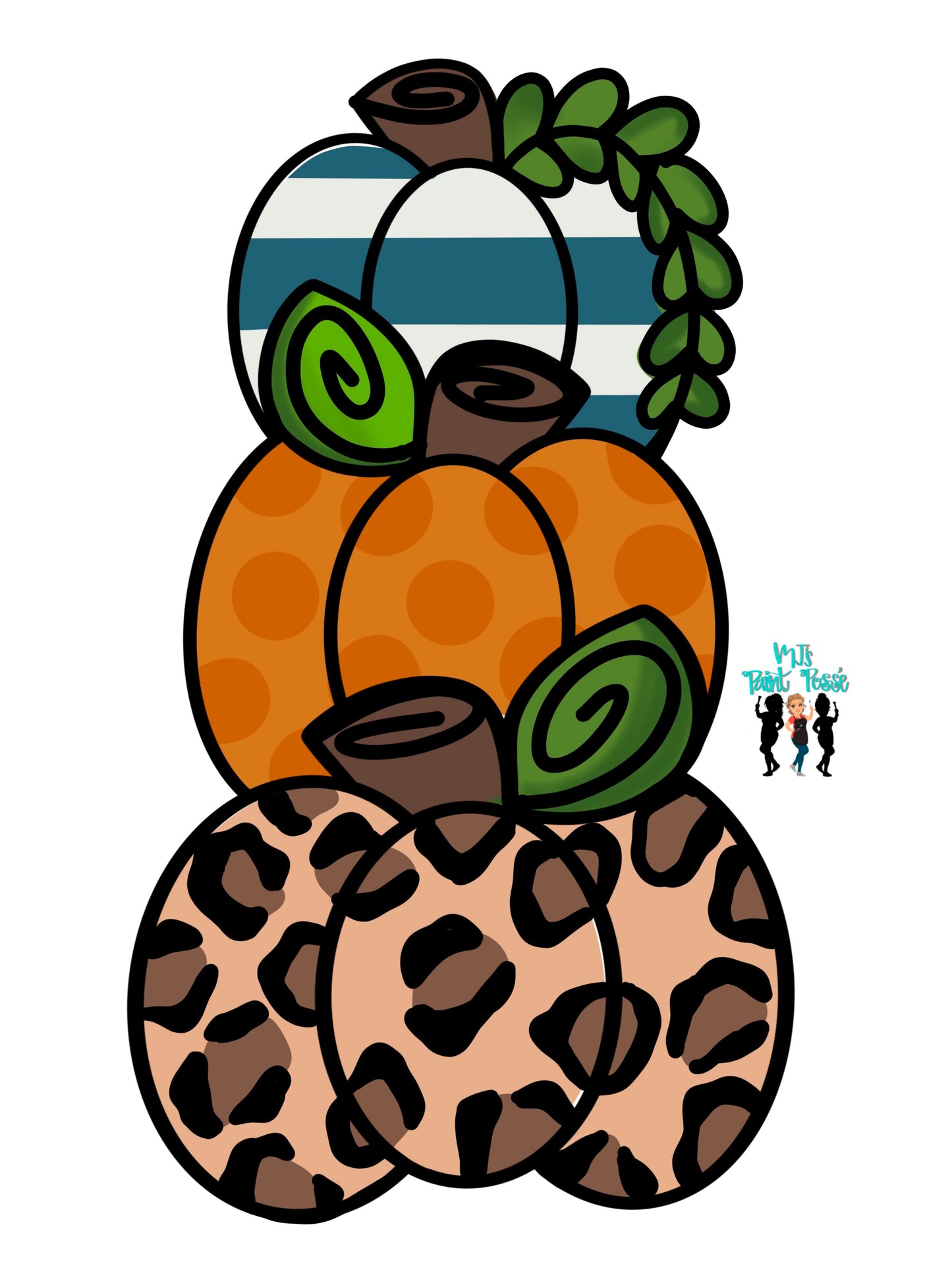 Triple Pumpkin Stack (MJ104)