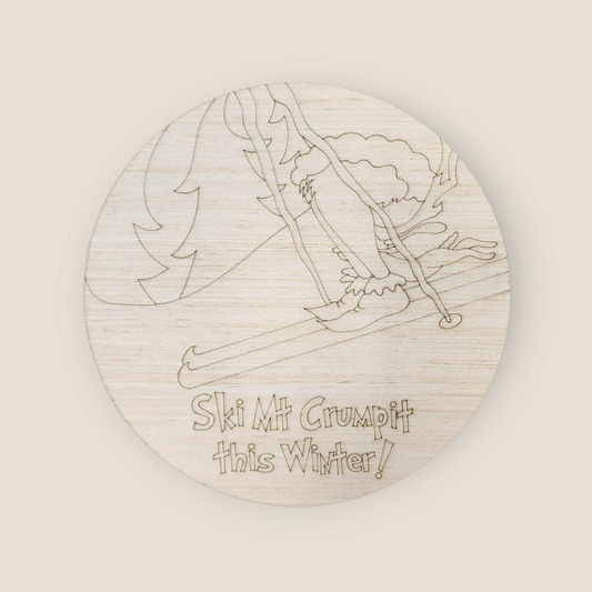 Ski Mt. Crumpit Round (PC051O)