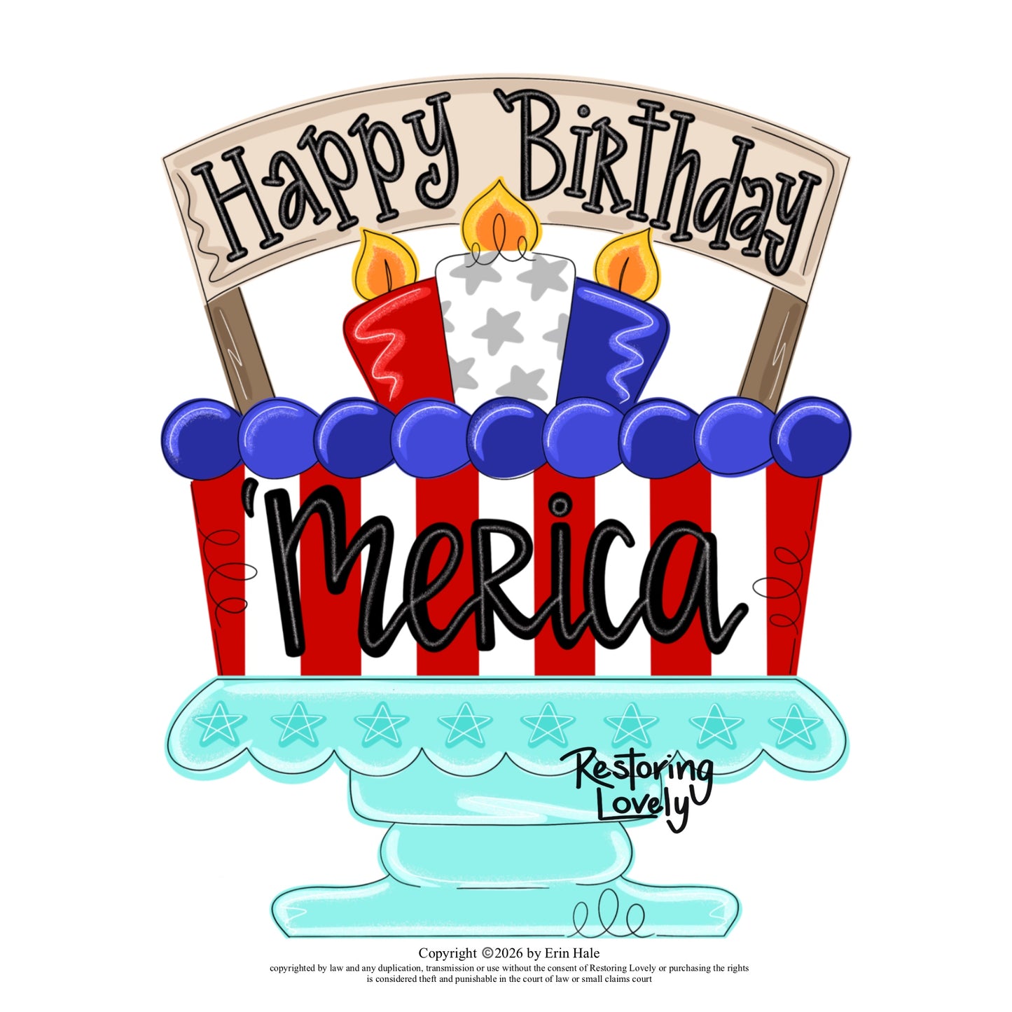 Happy Birthday 'Merica (RL191)