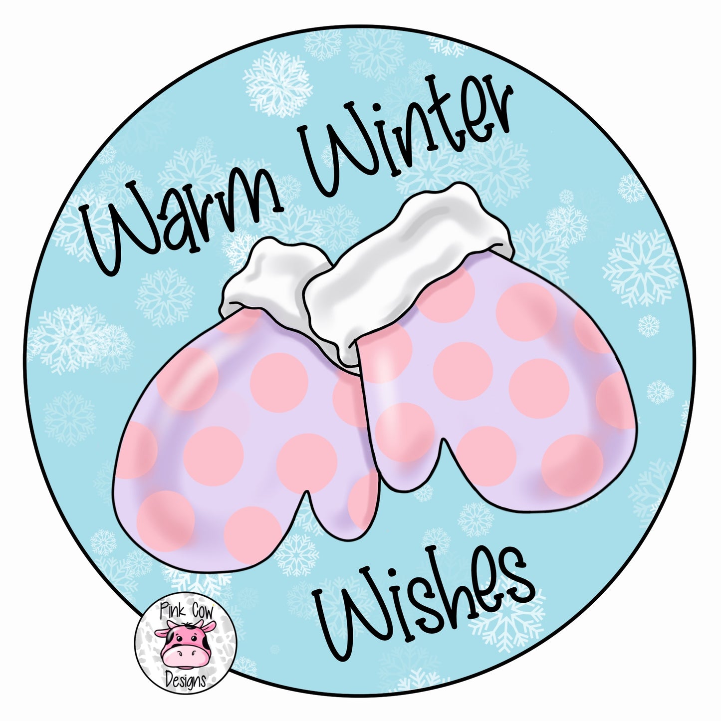 Warm Winter Mittens Ornament (PC085-O)