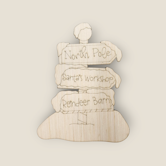 North Pole Sign (PC042O)