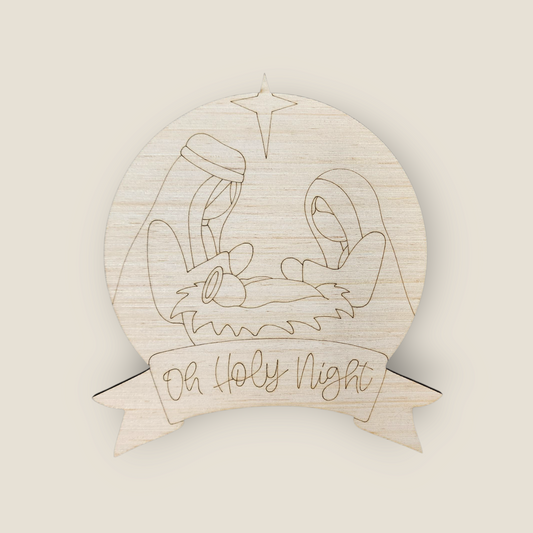 Oh Holy Night Round (PC046)