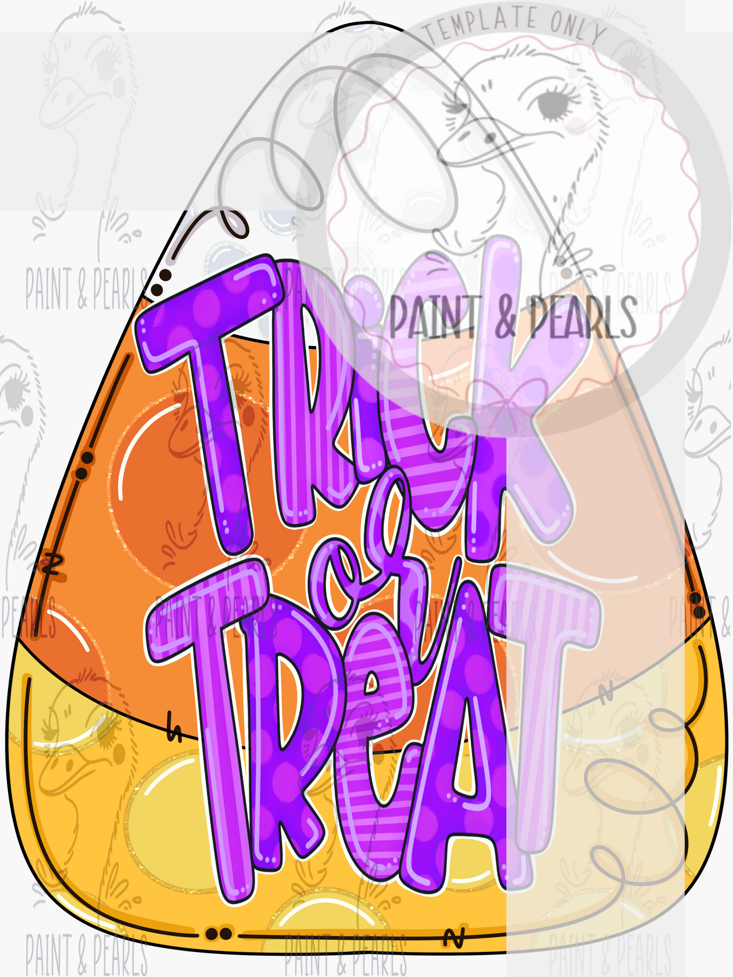Trick Or Treat Candy Corn (PAP039)