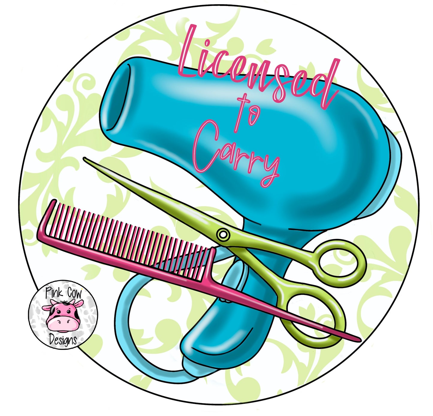License To Carry Hairstylist (PC107)