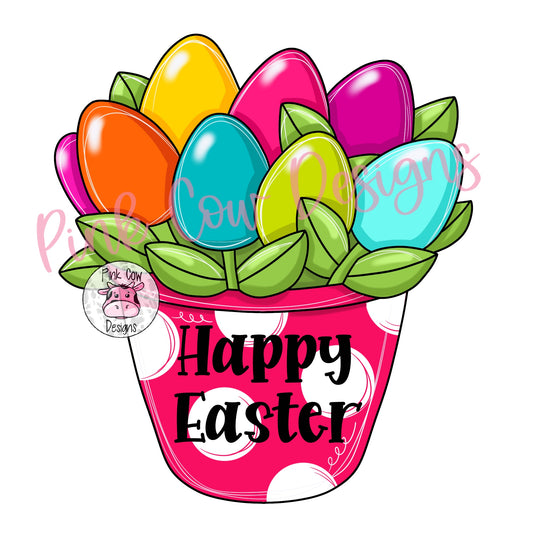 Happy Easter Bucket (PC163)