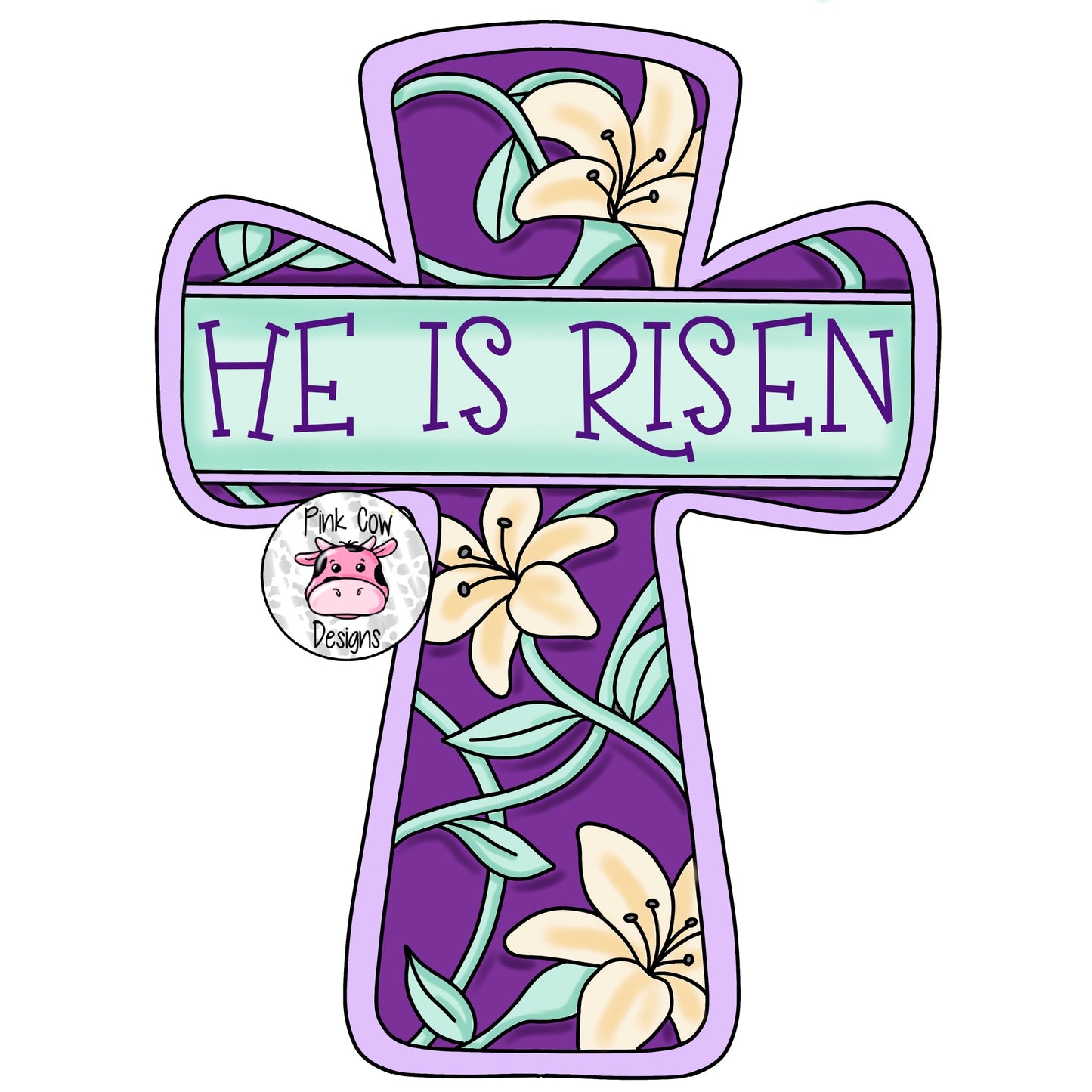 He Is Risen Cross (PC169)