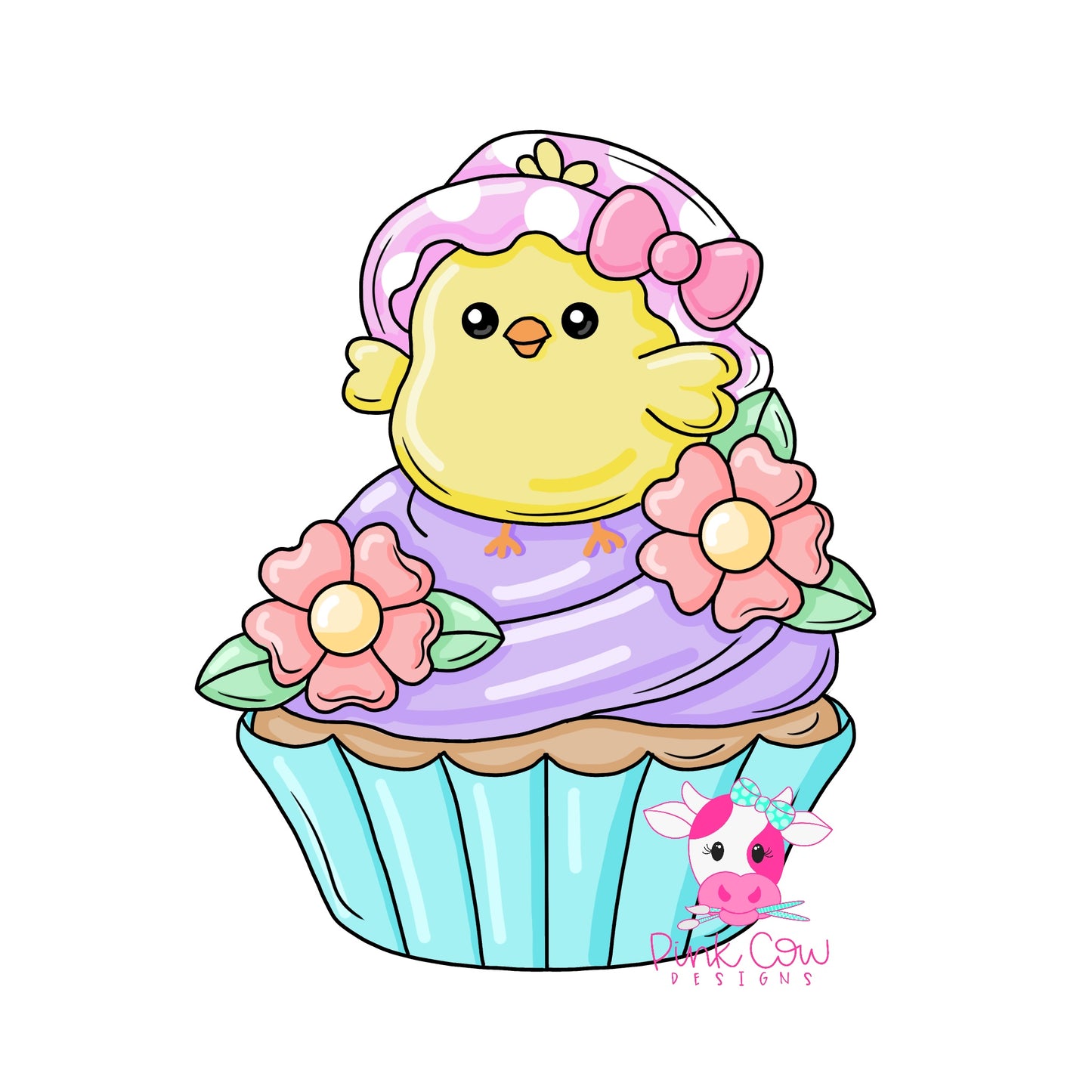 Chick On Cupcake (PC198)