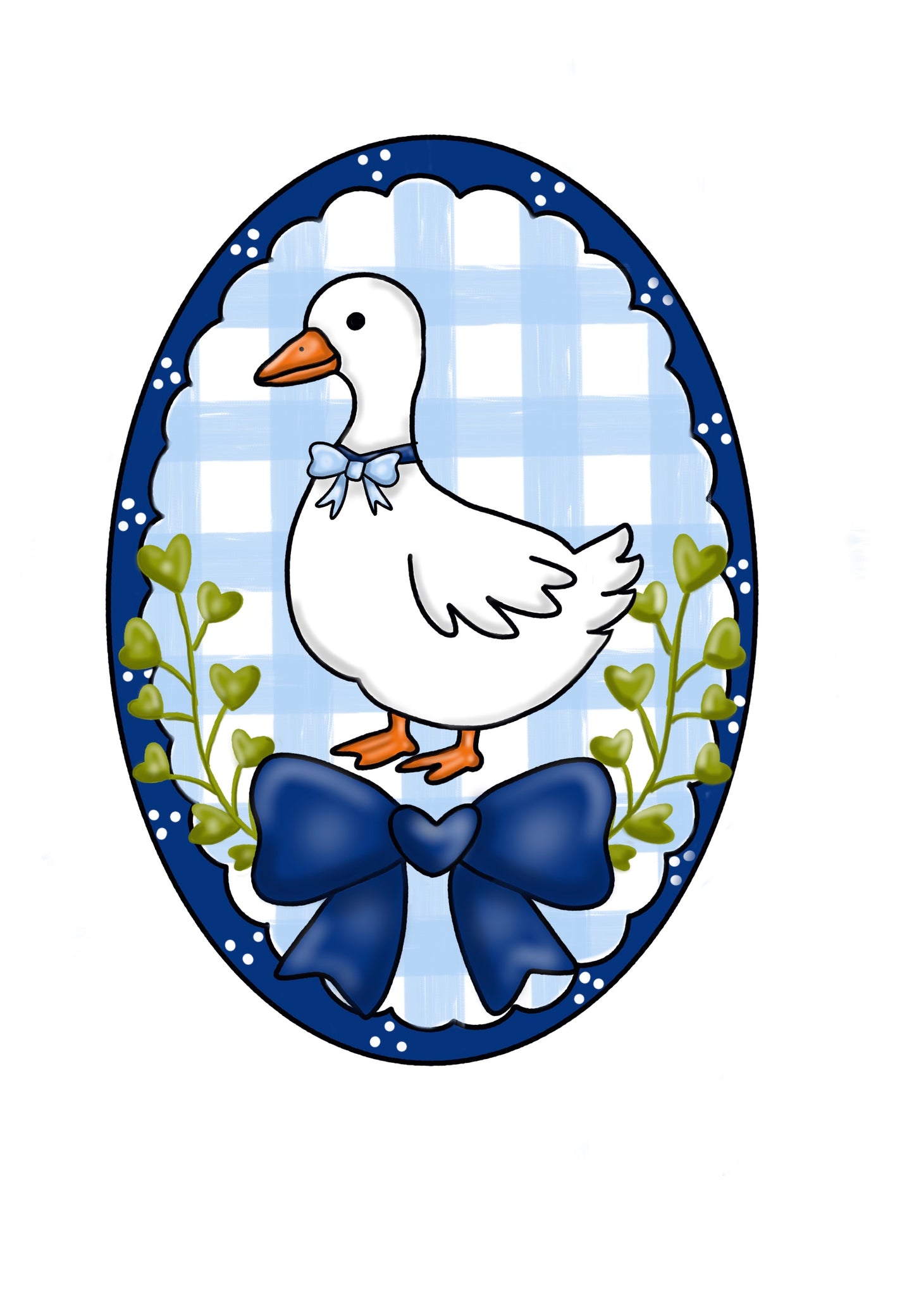 Vintage Goose Oval (PP038)