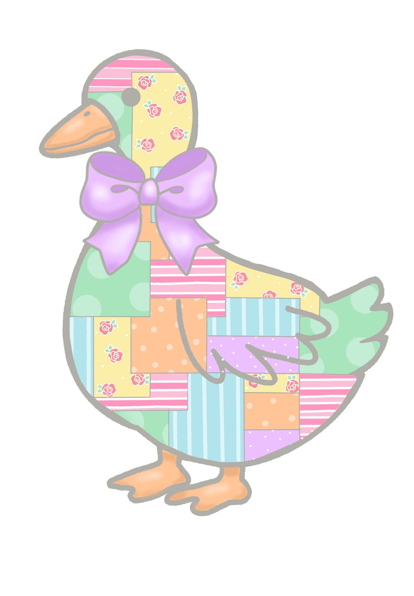 Patchwork Goose (PP058)