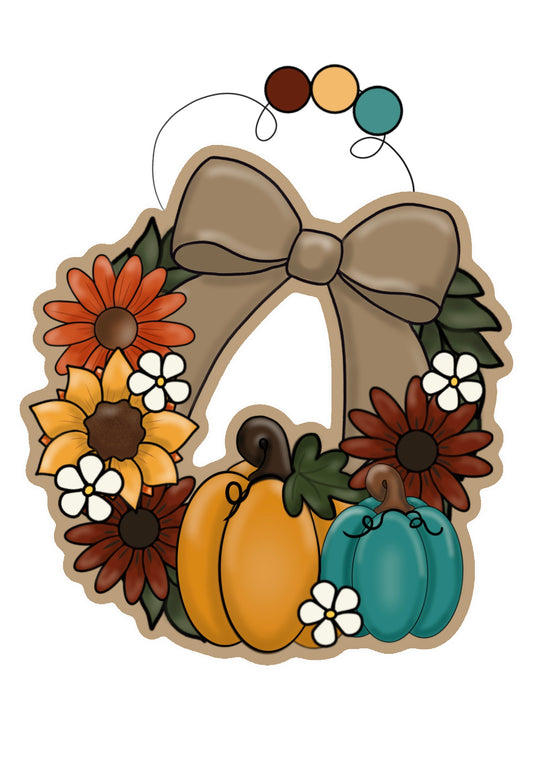Autumn Elegance Wreath (PP093)