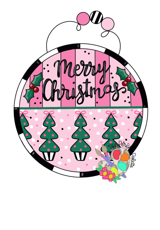 Merry Christmas Round (PP126)