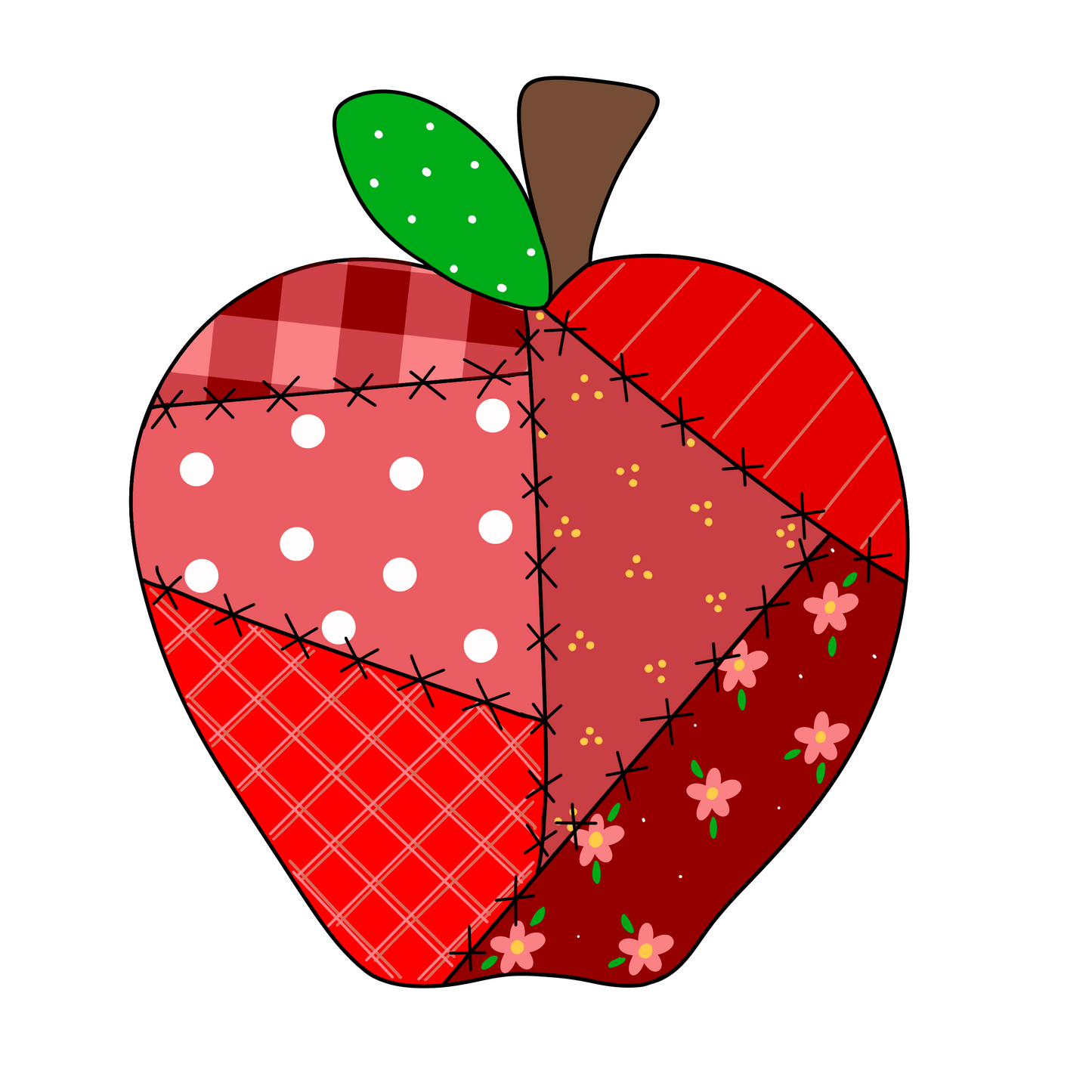 Patchwork Apple (PU032)
