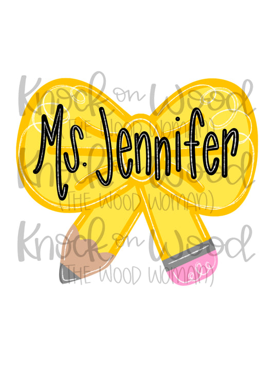 Pencil Bow (KW089)