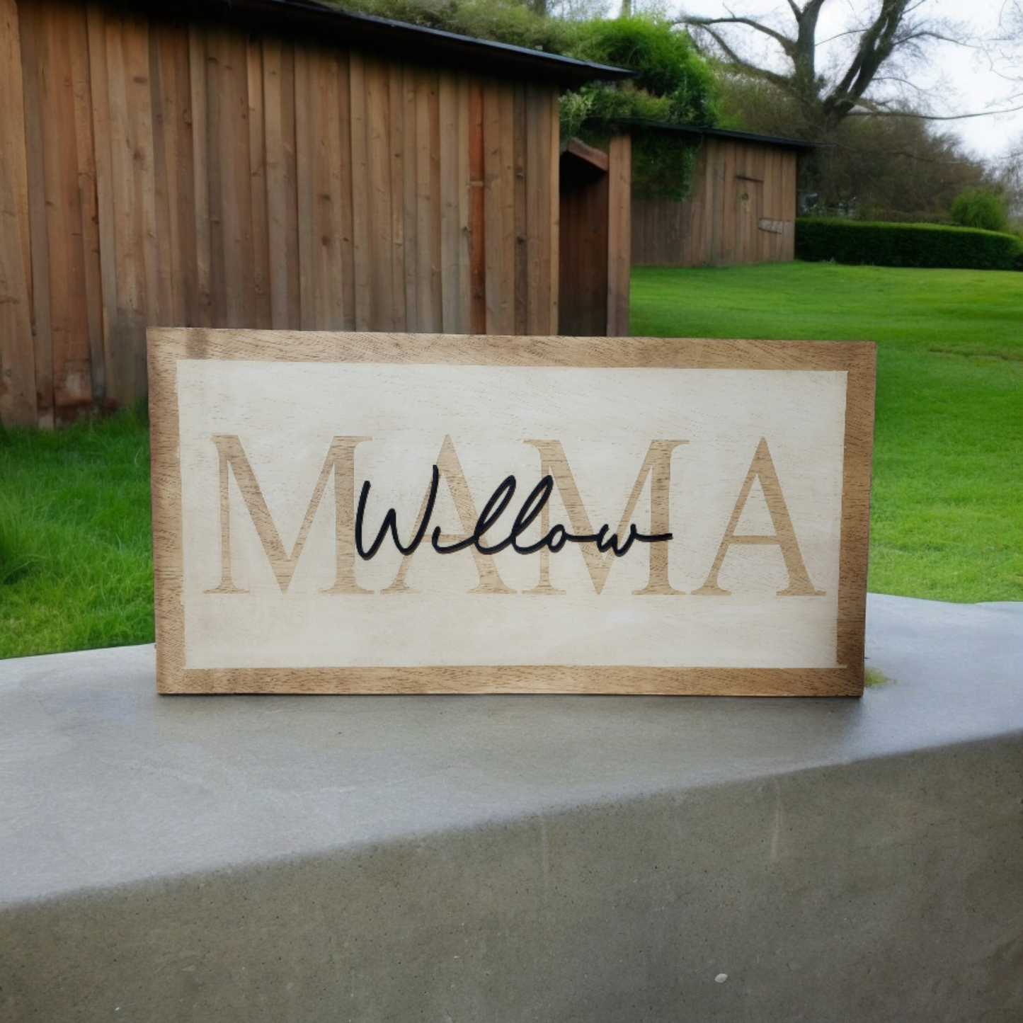 Personalized Mama Sign