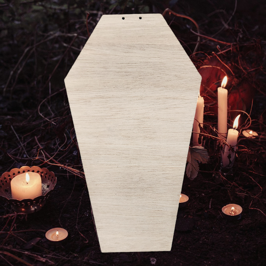 Halloween Coffin Blank