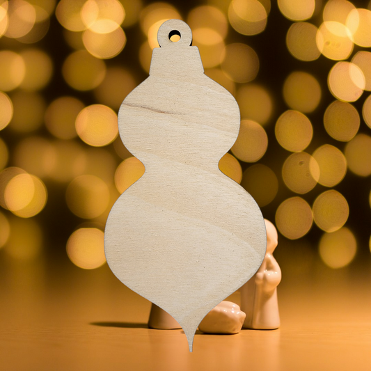 Finial Ornament #2 | Baltic Birch Decor

