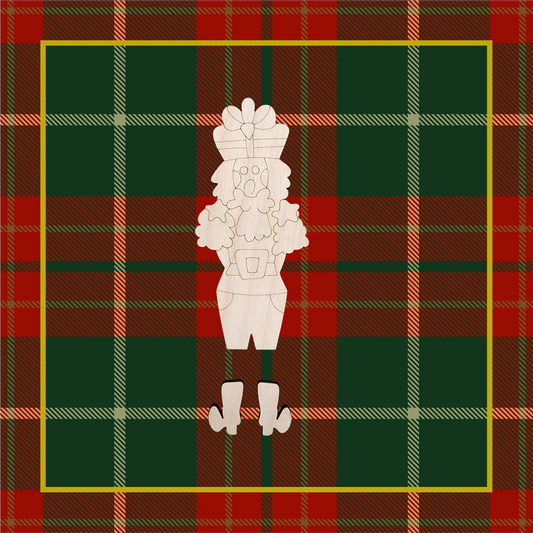 Ribbon Leg Nutcracker (HC103O)