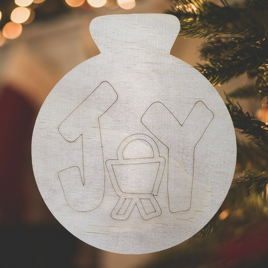 Joy Nativity Christmas Ball (DD021O)