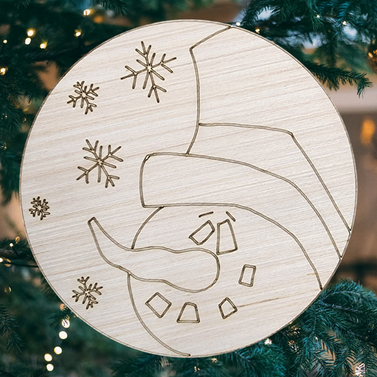 Snowman Round (DD026O)