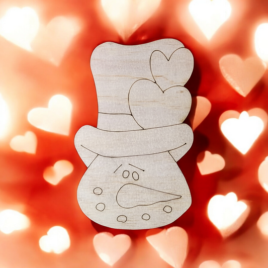 Doable Designs Heart Snowman (DD039)