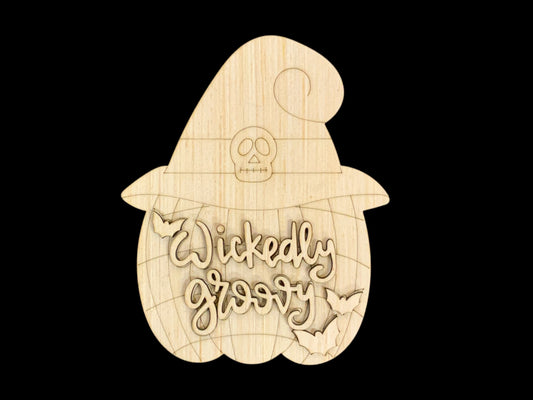 3D Wickedly Groovy Pumpkin (RL0563D)