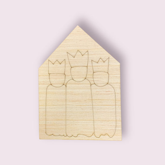 Three Wise Men Ornament (RL057)