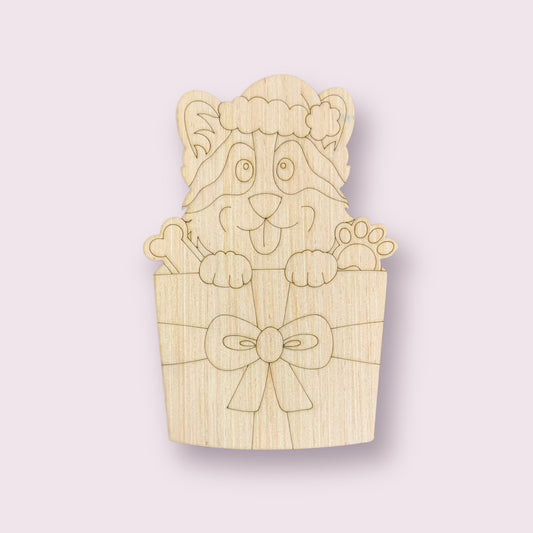 Corgi Christmas Gift (GM084)