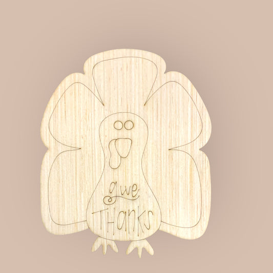 Give Thanks Turkey (KW112)