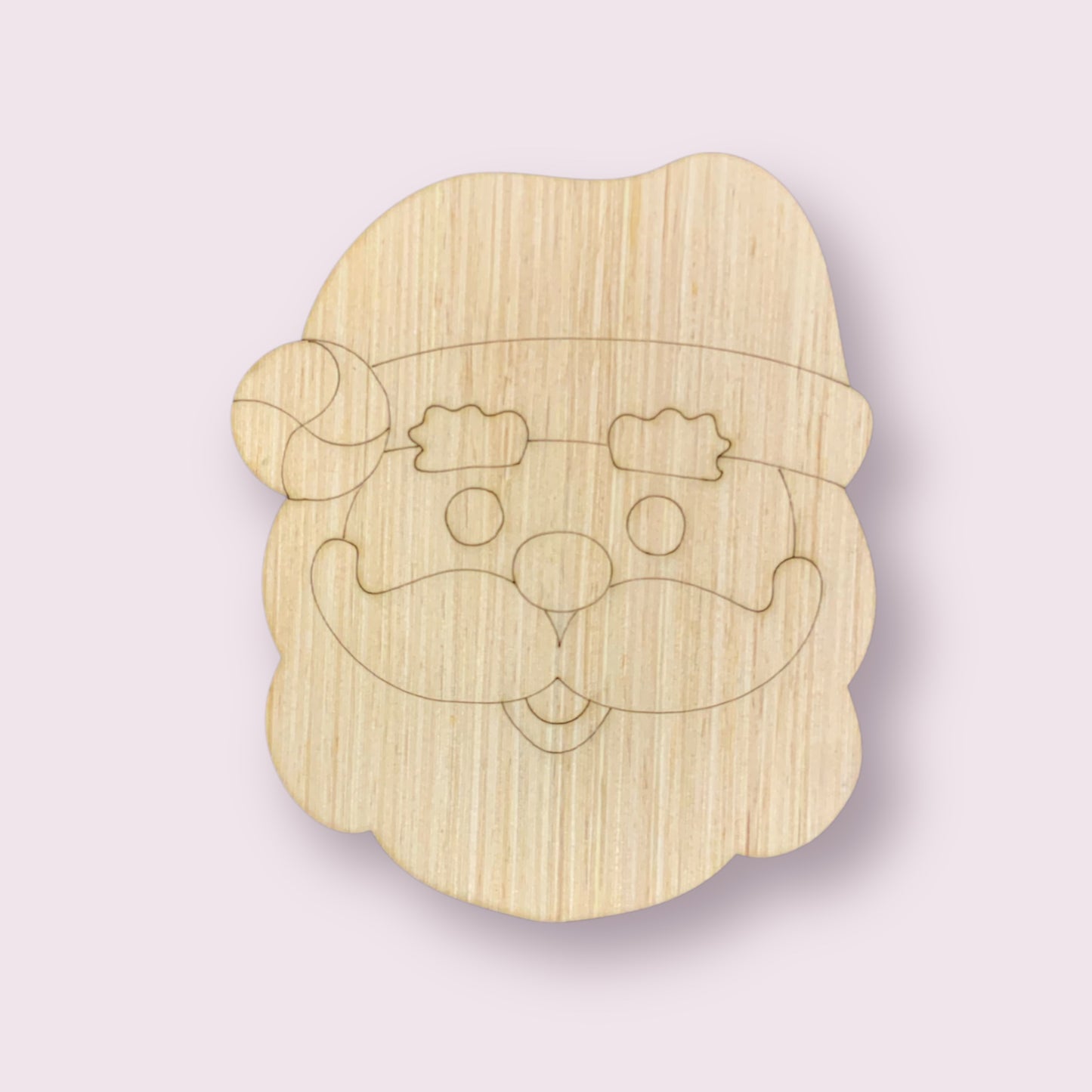 Peppermint Santa Ornament (RA134O)