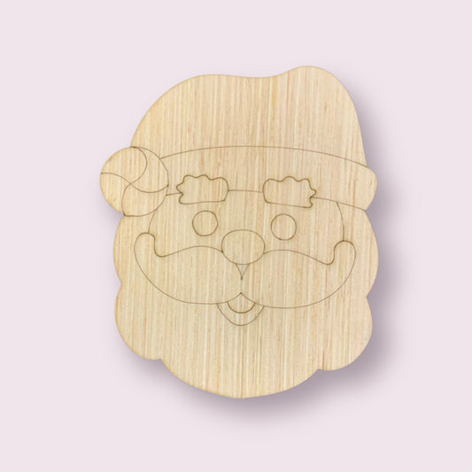 Peppermint Santa Ornament (RA134O)