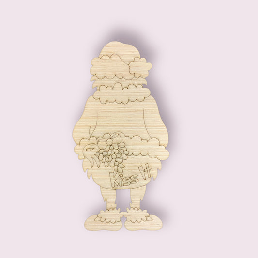 Kiss It Ornament  (MJ078O)