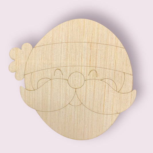 Santa Head Ornament (KA006O)