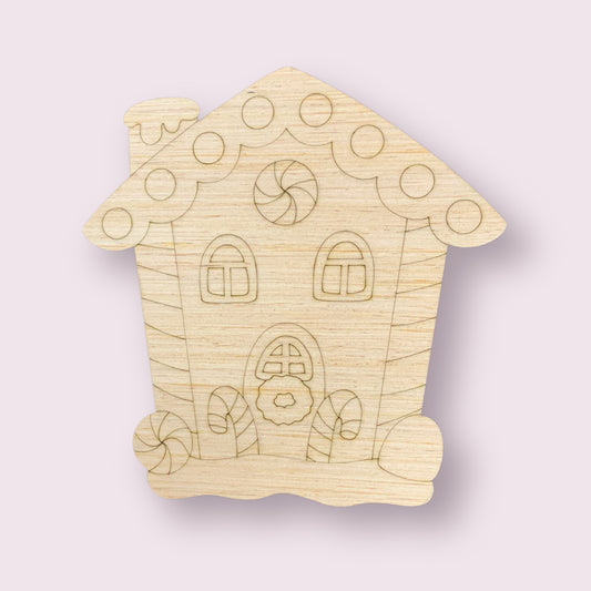 Gingerbread House Ornament (GM089-O)