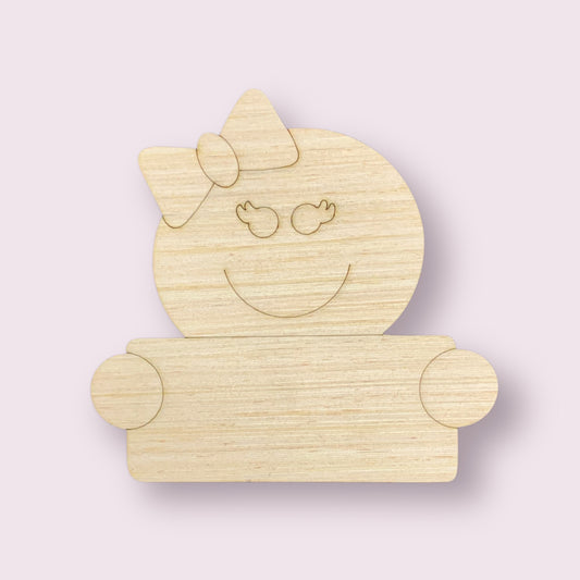 Gingerbread Girl Ornament (KW118-O)