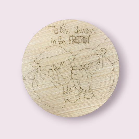 Freezin Penguins Round (PC077)