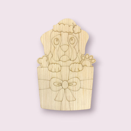 Boxer Christmas - Laser Ready SVG