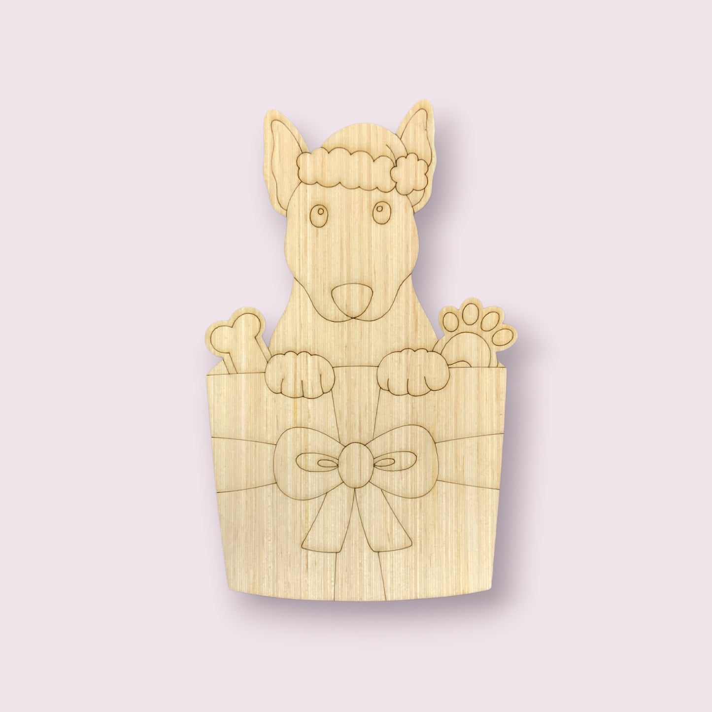Bull Terrier Xmas Ornament (GM092-O)