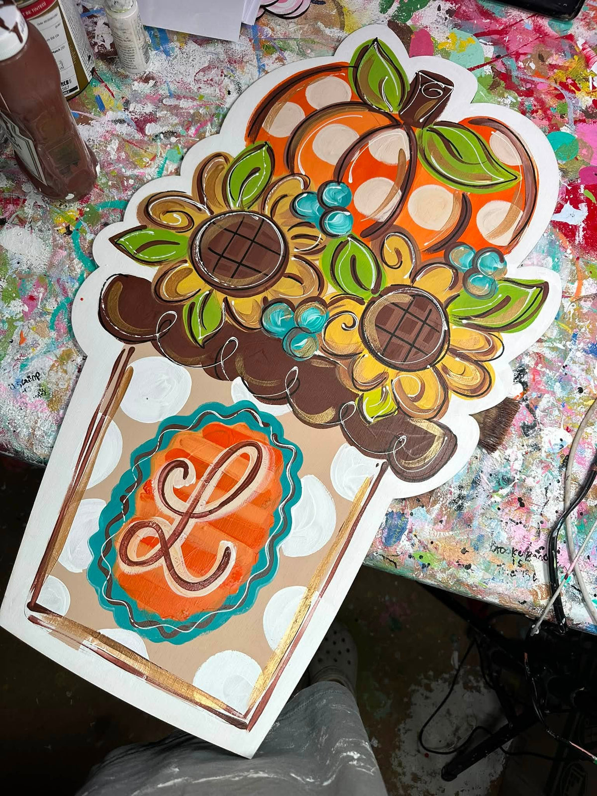 Pumpkin Planter (HC277)