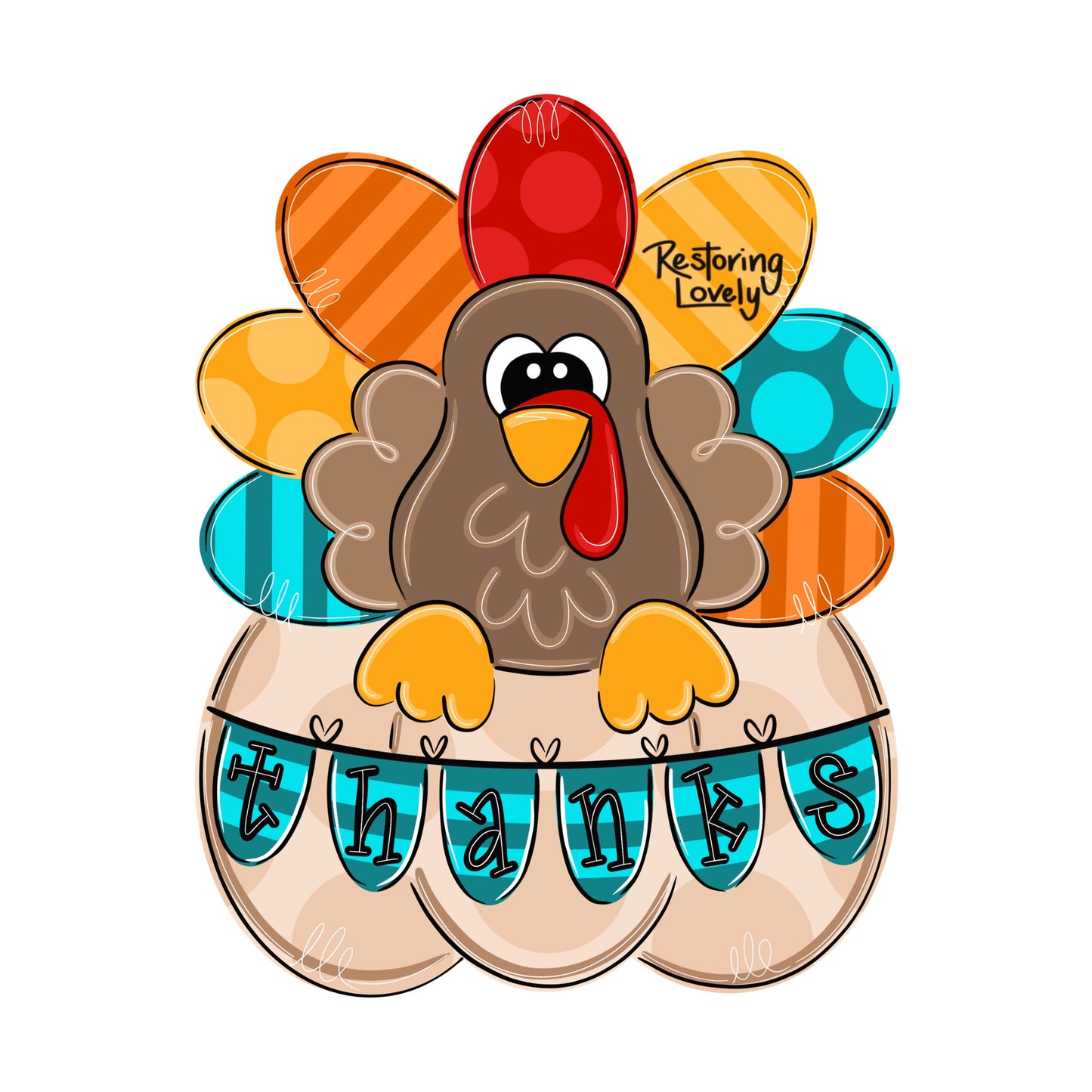 Pumpkin Turkey (RL024)