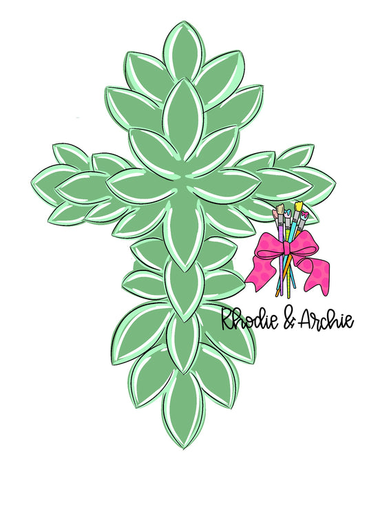 Leafy Cross (RA152)