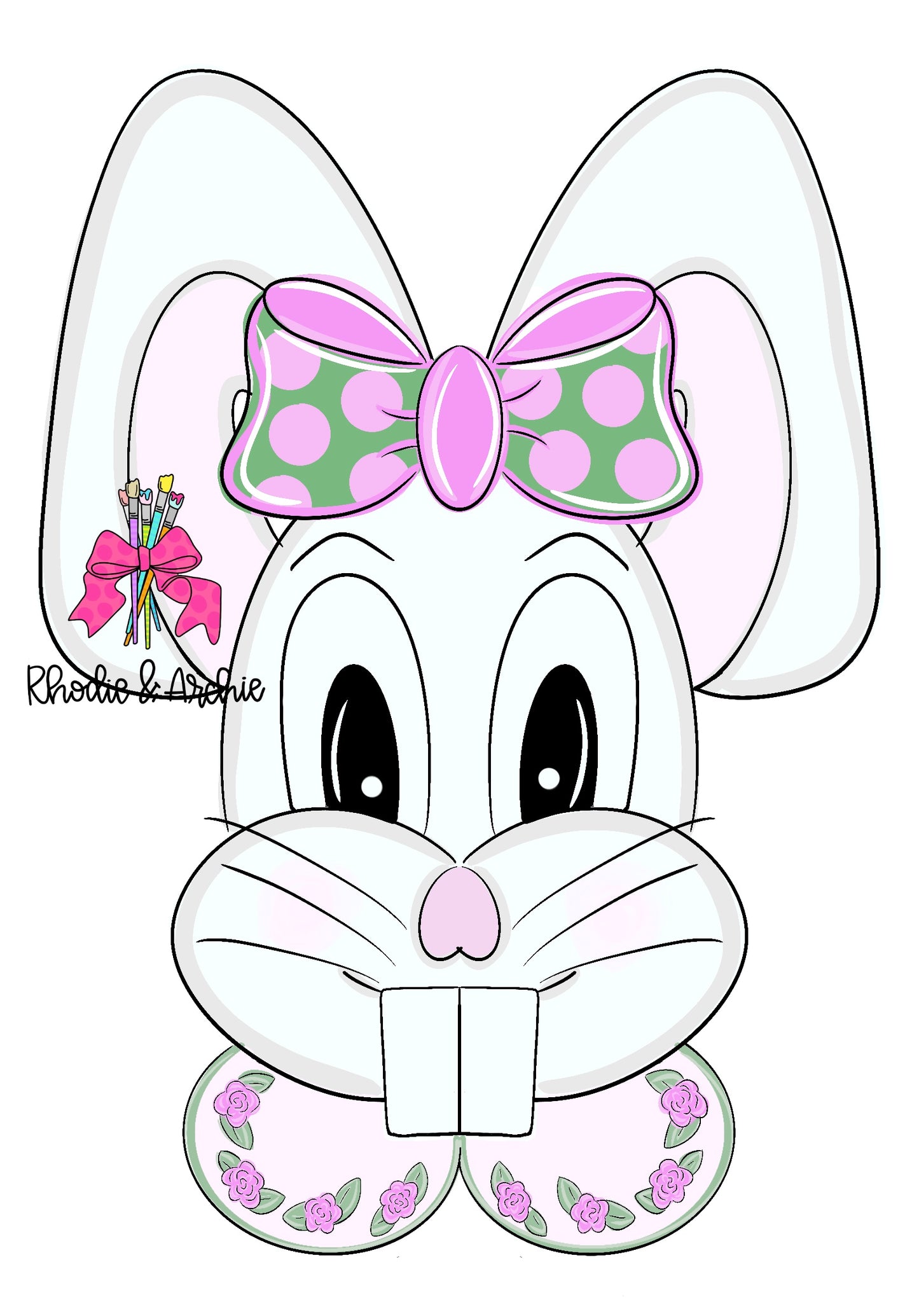 Girl Bunny Head (RA155)
