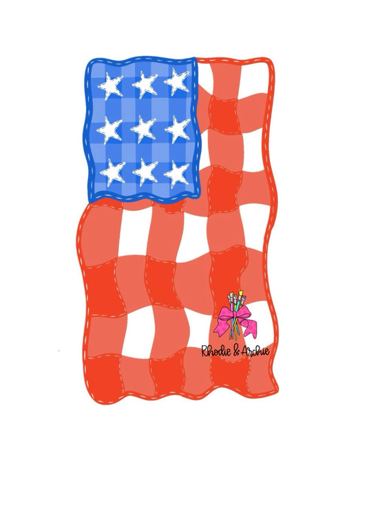 Quilted American Flag (RA175)
