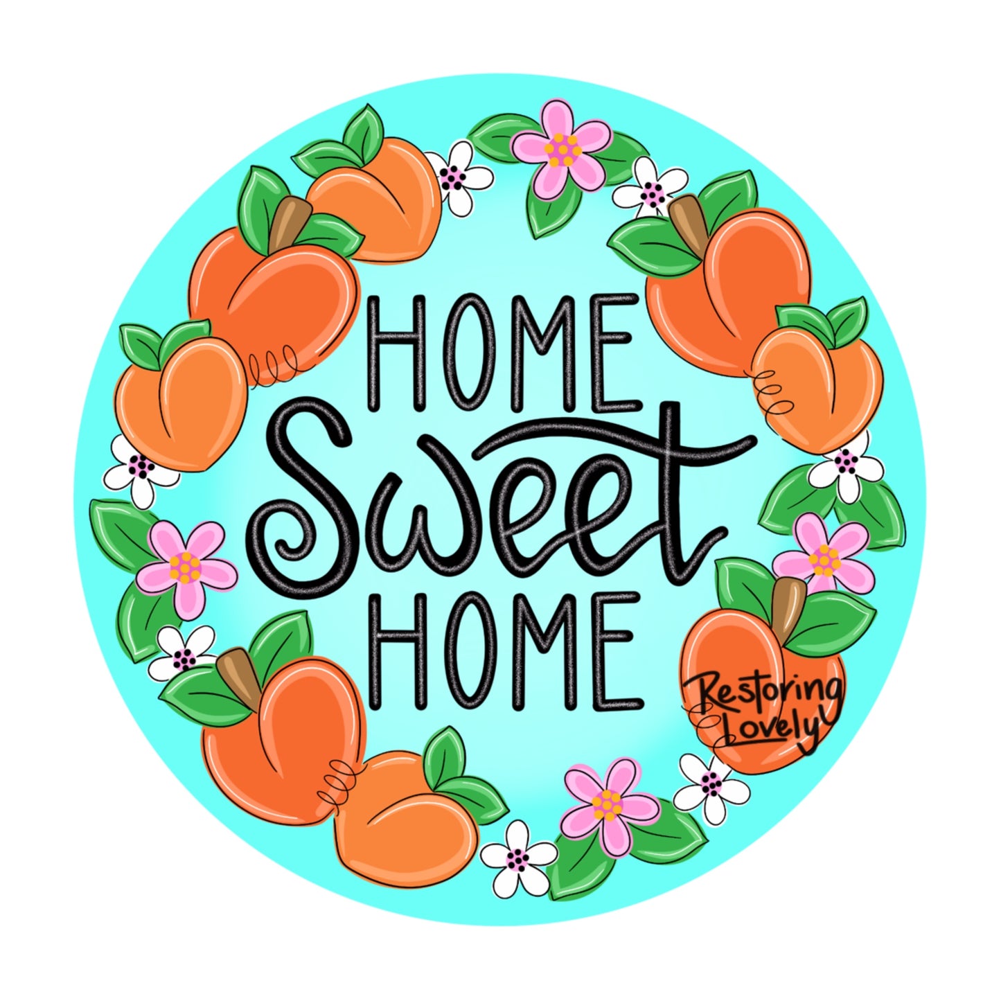 Home Peach Round (RL114)