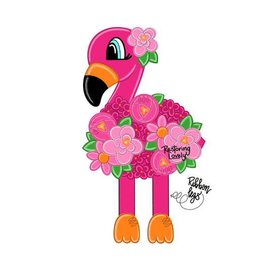 Floral Flamingo (RL127)