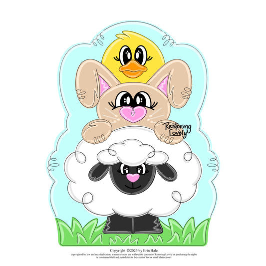 Chick Bunny Lamb (RL186)